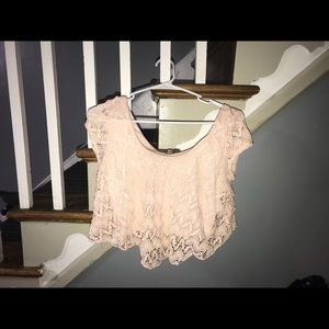 Charlotte Russe Crop Shirt
